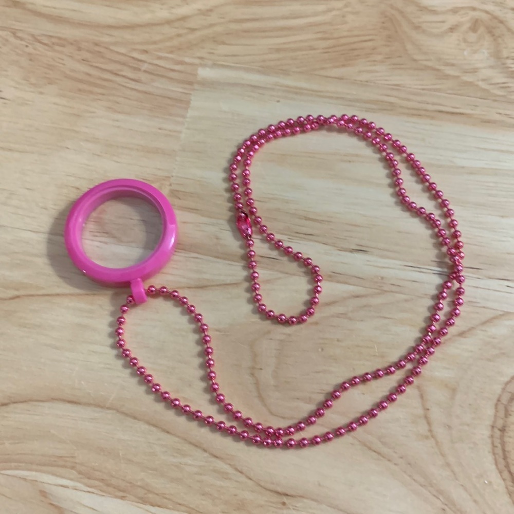COPY - Floating locket pink - child size